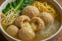 Bikin Nagih! Bakso Keju Lumer Viral, Gampang Banget!