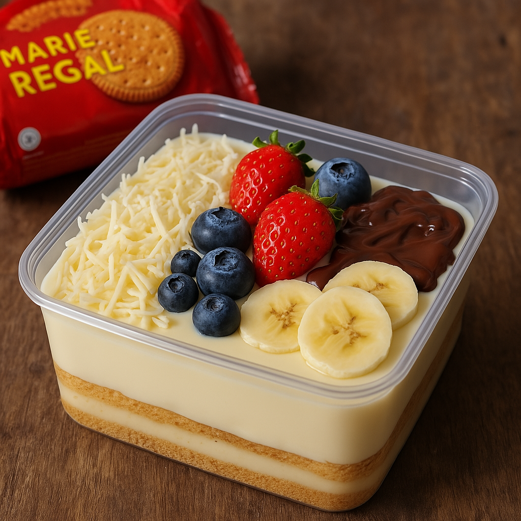 Dessert Box Regal Creamy 5 Bahan Saja, Tanpa Oven & Super Lembut!