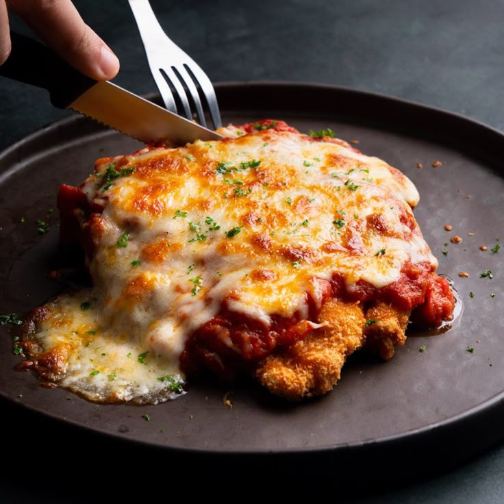 Resep Chicken Parmigiana Italia